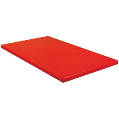 CUTTING BOARD GN1/1 RED H2CM HDPE