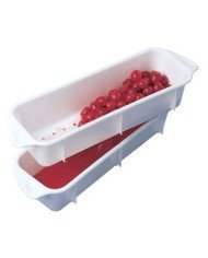 STRAINER FRUIT SIEVE & BOWL L33 X W10CM