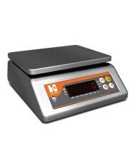 WEIGHING SCALE KITCHEN IP67 15KG/1G FULL SST TRAY 23X19CM  