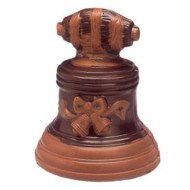 CHOCOLATE MOULD BELL L13.5CM POLYCARBONATE