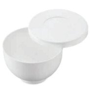 ICE CREAM MOULD 1L D14XH9.5CM WITH LID