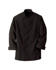 FULL SLEEVE CHEF JACKET BLACK SIZE S CLASSIC PRO.COOKER