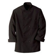 FULL SLEEVE CHEF JACKET BLACK SIZE S CLASSIC PRO.COOKER