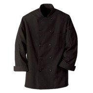 FULL SLEEVE CHEF JACKET BLACK SIZE XL CLASSIC PRO.COOKER