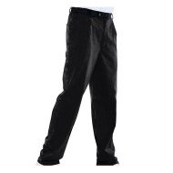 CHEF TROUSERS BLACK SIZE 38 CLASSIC PRO.COOKER