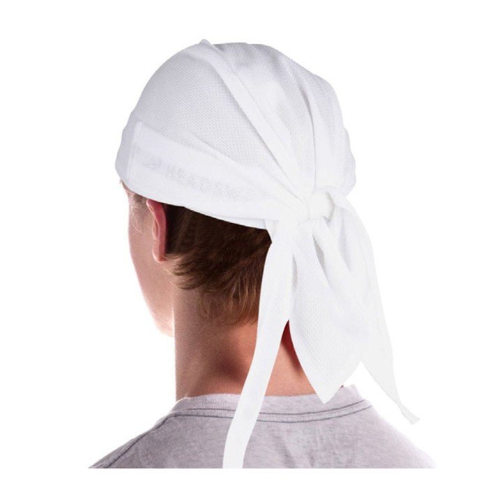 BANDANA WHITE 65/35 POLYCOTTON CLASSIC PRO.COOKER