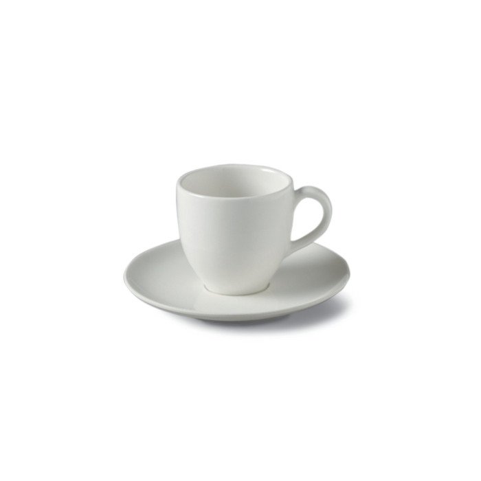 Espresso cup round ivory glazed 9 cl Ø 6.3 cm Classic Gourmet Rak