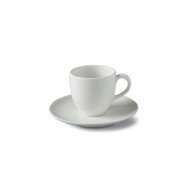 Espresso cup round ivory glazed 9 cl Ø 6.3 cm Classic Gourmet Rak