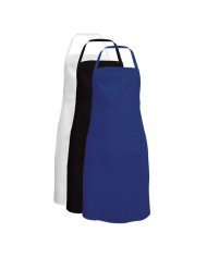 BIB APRON WHITE L70 X H90CM 65/35 POLYCOTTON CLASSIC PRO.COOKER