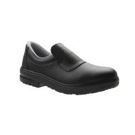 SAFETY KITCHEN SHOES BLACK SIZE 48 TECHLITE MICROFIBER TONY BLACK NORDWAYS