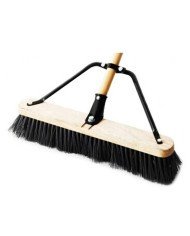 WOODEN BROOM WITHOUT HANDLE L46CM