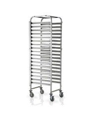 RACKING TROLLEY 18 LEVELS GN 1/1 ENTRY L32.5 X H179CM
