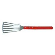 BARBECUE FISH TURNER L46CM LONG WOOD HANDLE HEAVY DUTY