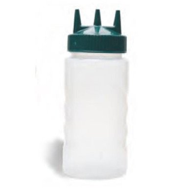 TRI SQUEEZE BOTTLE 50CL CLEAR POLYETHYLENE