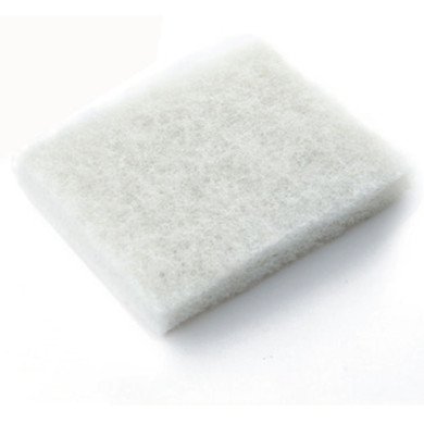 SCOURING PAD LIGHT L14.5XW10XH1CM WHITE