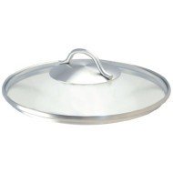 GLASS LID D24CM WIRE KNOB  STAINLESS STEEL SOCOOK GUEST OF