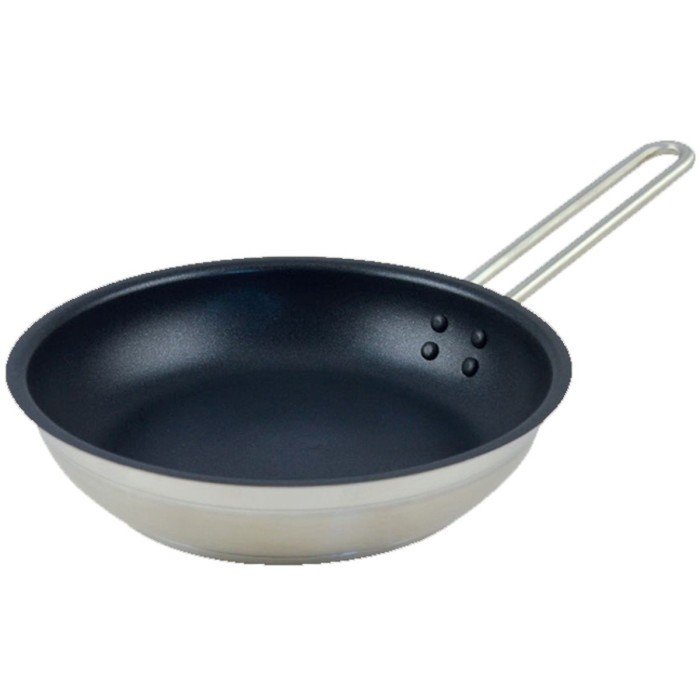 NON-STICK FRYPAN WIRE HANDLE STAINLESS STEEL SOCOOK GUEST OF