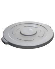 SNAP-ON LID FOR CONTAINER GREY POLYPROPYLENE