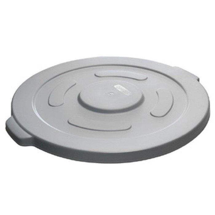 SNAP-ON LID FOR CONTAINER GREY POLYPROPYLENE