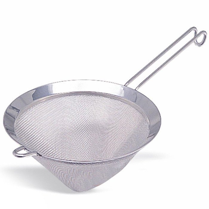 CONICAL STRAINER FINE MESH D15CM SST  