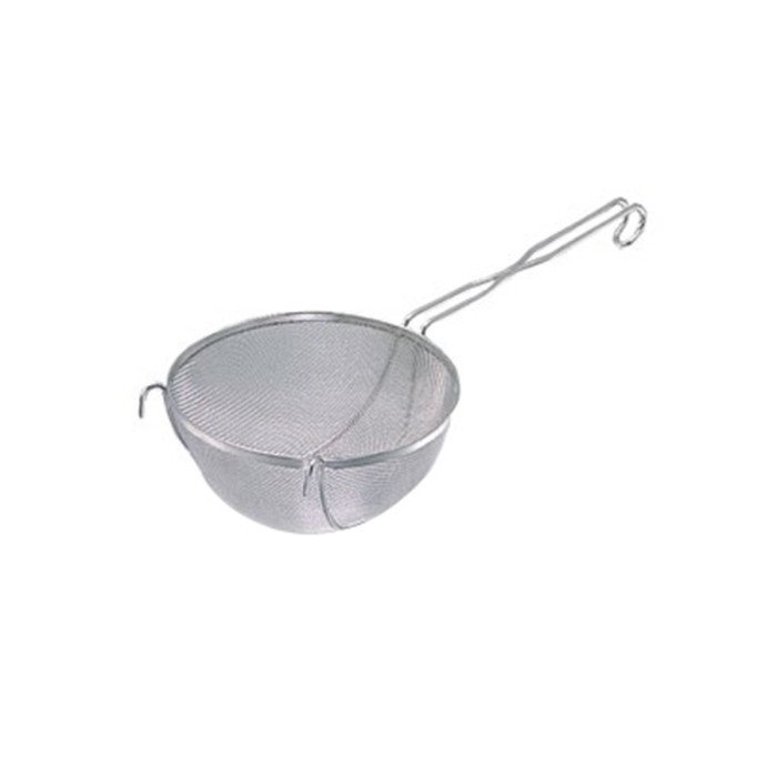 REINFORCED 1/2 BALL COLANDER Ø28CM L40CM STAINLESS STEEL