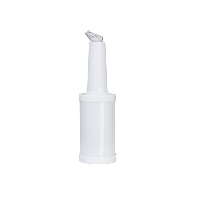 STORE N POUR BOTTLE ROUND WHITE 2L POLYPROPYLENE