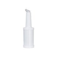 STORE N POUR BOTTLE ROUND WHITE 2L POLYPROPYLENE