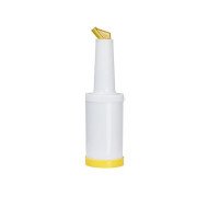 STORE N POUR BOTTLE ROUND YELLOW 2L POLYPROPYLENE