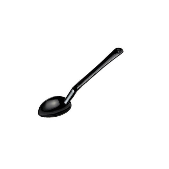 SOLID SERVING SPOON L33CM BLACK POLYCARBONATE