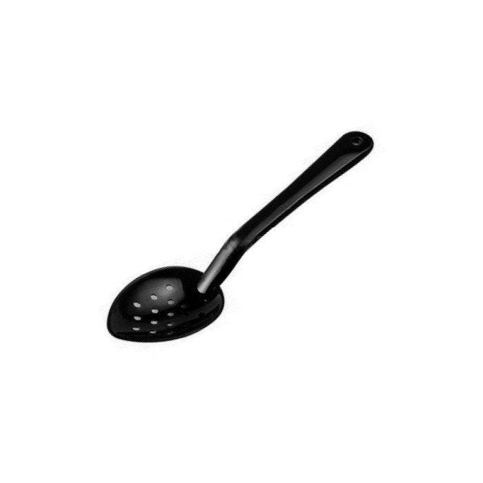 PERFORATED SERVING SPOON L33CM BLACK POLYCARBONATE