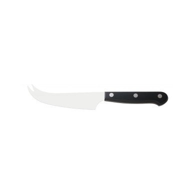 CHEESE KNIFE BLADE BLACK POM HANDLE KNIFE L STAINLESS STEEL