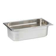 CONTAINER GN 1/3-100 RECTANGULAR 4.0L THICK. 0.6MM STAINLESS STEEL QUALIPLUS PRO.COOKER