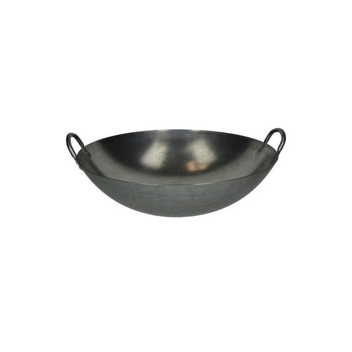 CHINESE WOK WITH 2 HANDLES D60CM SST