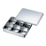 YAKUMI PAN 6 COMPARTMENTS 33X28.5X6CM SST  