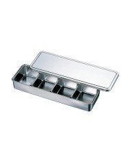 YAKUMI PAN 4 COMPARTMENTS L30.5 X W15 X H9CM SST 