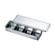 YAKUMI PAN 4 COMPARTMENTS L30.5 X W15 X H9CM SST 