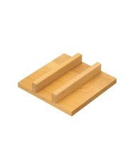 WOODEN COVER FOR EGG PAN L24 X W24 X H3.9CM 