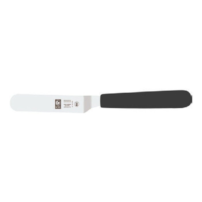 SPATULA PALETTE KNIFE OFFSET BLACK L9CM 