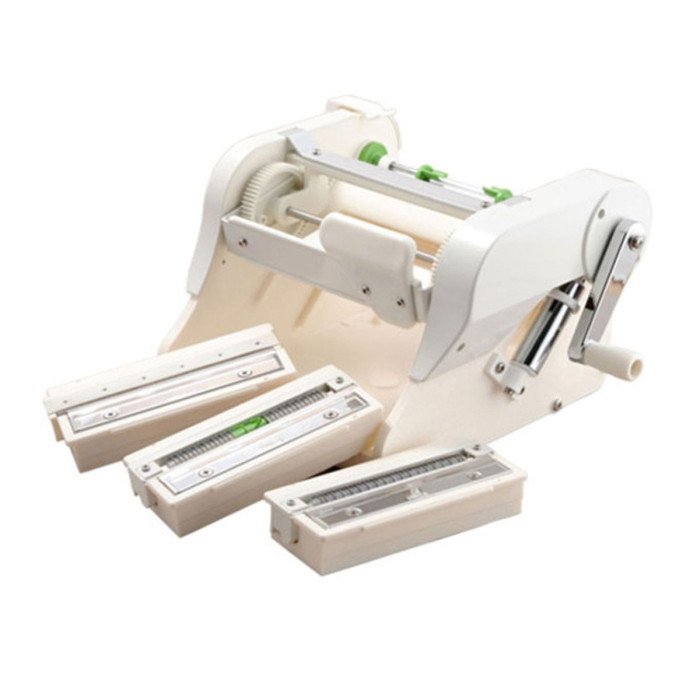 TSUMATARO VEGETABLE SLICER W/ 4 BLADES 27.94X24.13X16.51CM KORIN