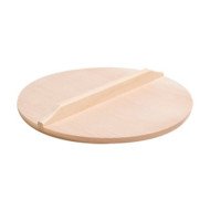 WOODEN LID FOR ALUMINIUM COOKING POT D24CM  