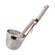 MISO STRAINER SST D8.89XL25.4CM WITH WOODEN PESTLE KORIN