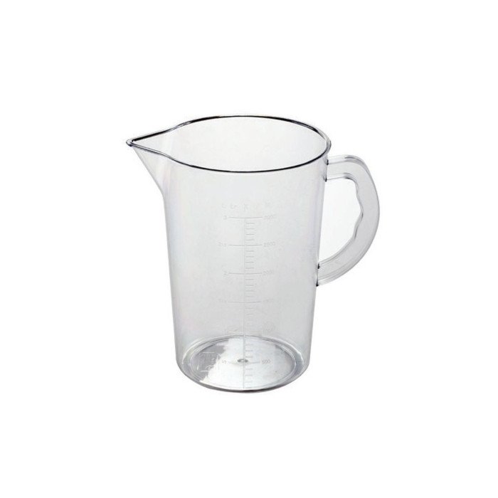 MEASURING JUG CLEAR 0.25L POLYCARBONATE