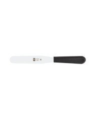 SPATULA PALETTE KNIFE STRAIGHT BLACK NYLON HANDLE