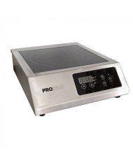 INDUCTION HOB 3.5 KW TABLE TOP 230V/50-60HZ EUR PLUG W34 X D44.5 X H11.7CM STAINLESS STEEL PRO.INOX