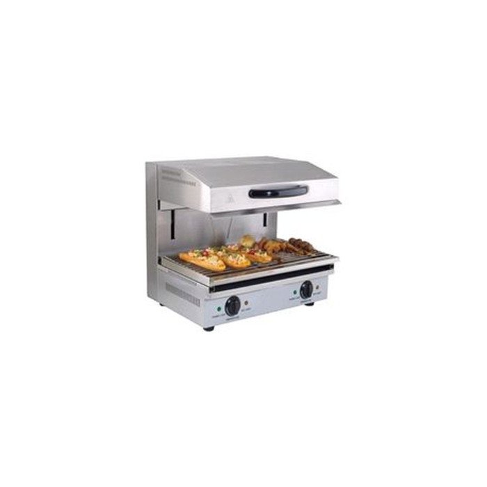 SALAMANDER GRILL RISE&FALL 230V-1PH/50-60HZ 4KW L60 X W45 X H50 CM STAINLESS STEEL PRO.INOX