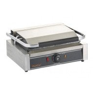 CONTACT GRILL SINGLE GROOVED PLATES 230V-1PH/50-60HZ 2.2KW STAINLESS STEEL PRO.INOX