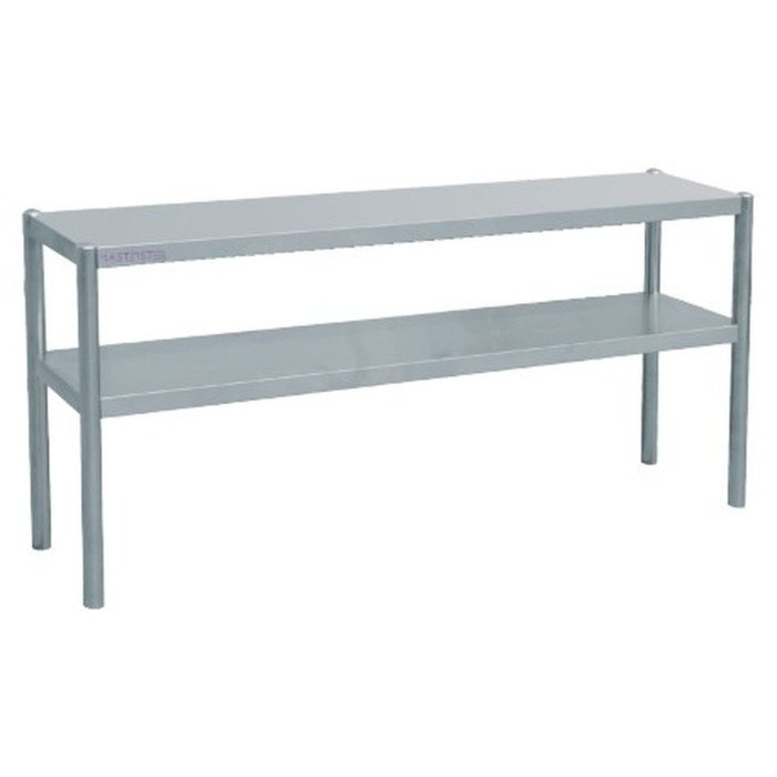 CHEF SHELF 2-TIER L100 X D35 X H70CM STAINLESS STEEL PRO.INOX