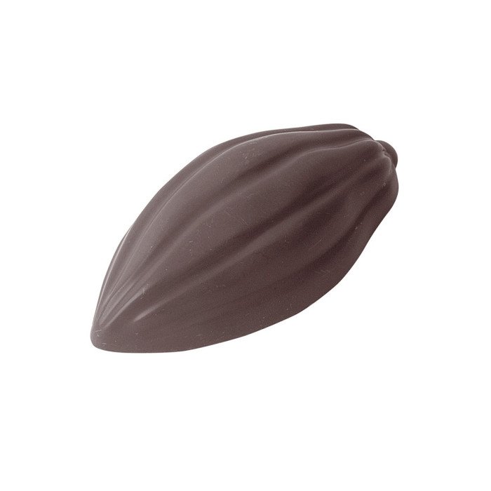 CHOCOLATE MOULD 12 COCOA BEANS L27.5XW17.5XH2.6CM POLYCARBONATE