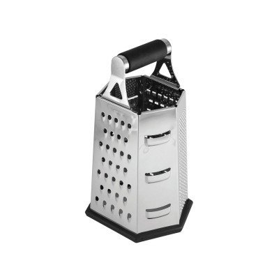 GRATER 6 SIDED L14XW18XH24CM SST  