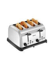 TOASTER 4-SLICES W32XD28XH17CM 1.48KW 230V 50-60HZ SST  